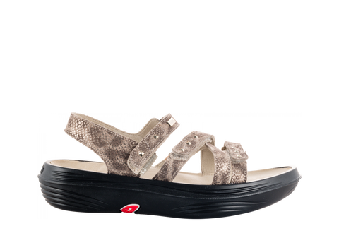 kybun Genf - Bronze Women's Sandal - Swiss Air-Cushion Shoe for