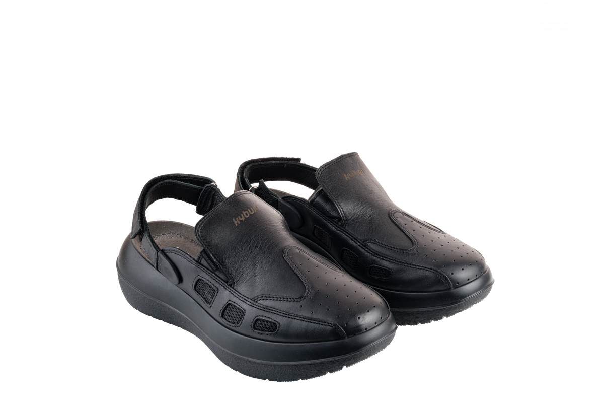 kybun Koryo - Black Men's Shoe for Work & Leisure - Swiss Air kybun Koryo - Black Men's Shoe for Work & Leisure - Swiss Air