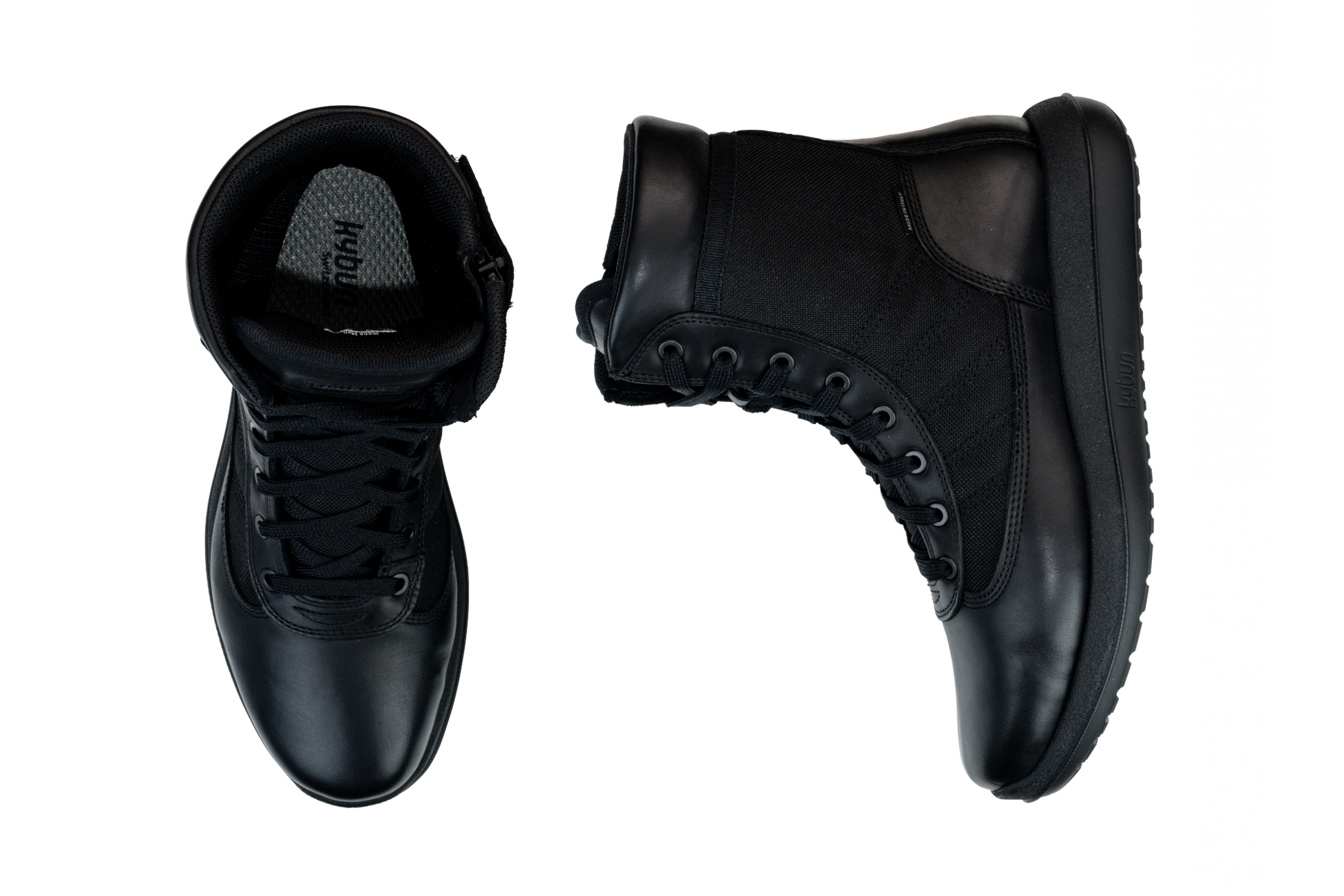 kybun Isone - Black Men's Work Boot - Swiss Air-Cushion Shoe for kybun Isone - Black Men's Work Boot - Swiss Air-Cushion Shoe for