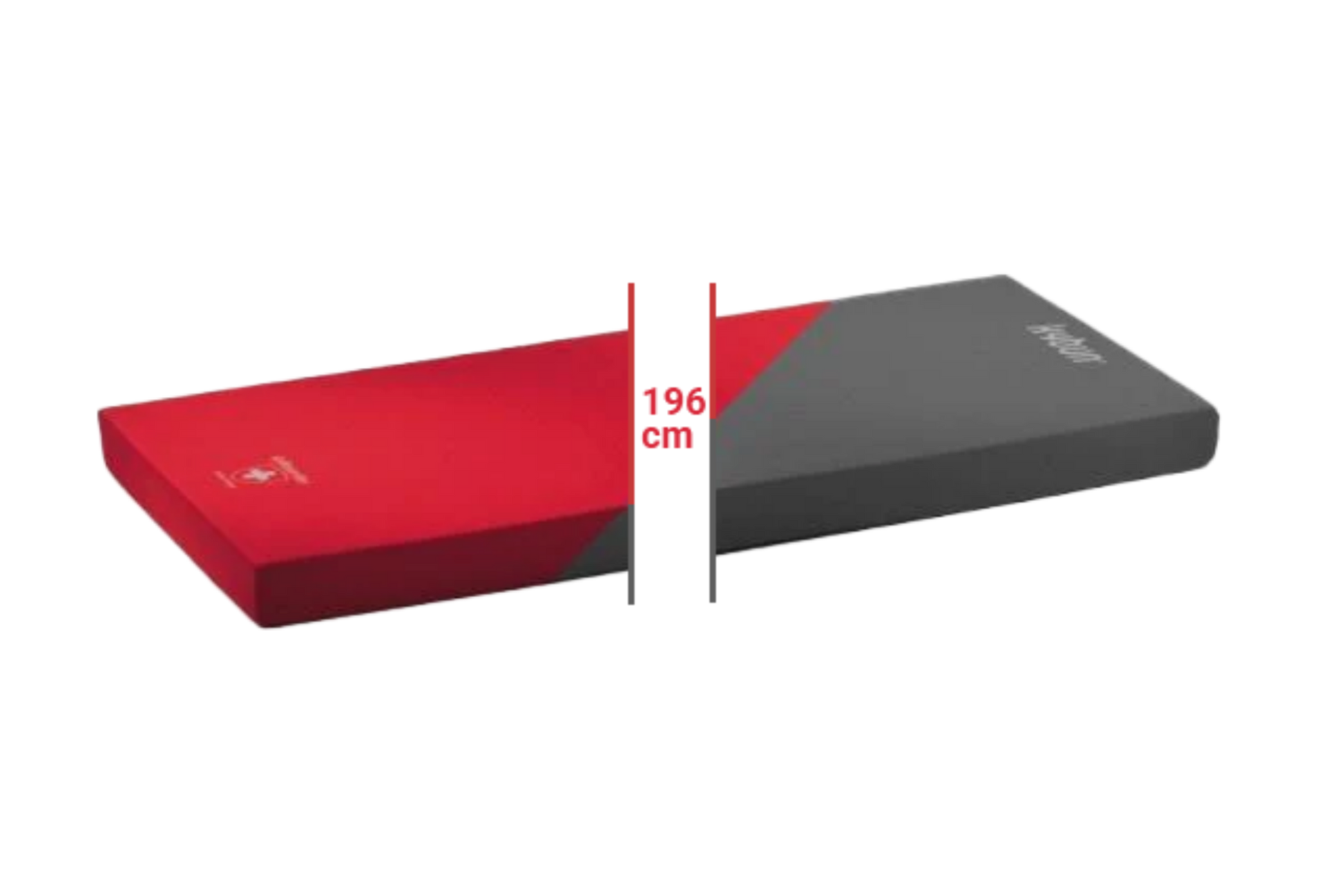 Bezug 196x46cm, Anthrazit