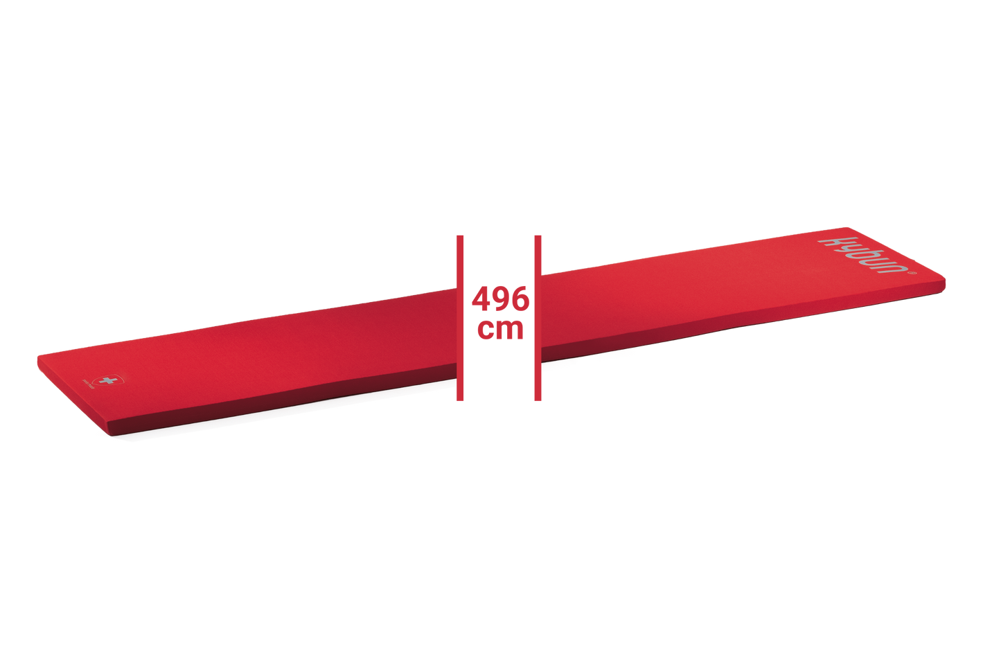 kybun Matte mit Stoffbezug 496x46x4cm, Anthrazit